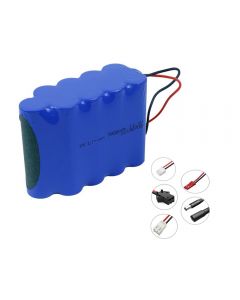 Batterie Li-ion 11.1V 6000 ~ 9600 mAh 3S3P 18650 pour lampadaires LED, surveillance, jouets, etc. avec Protection