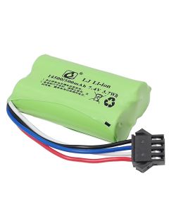 Batterie au lithium 7.4v 500mAh 14500 SM4P 2S4P, accessoires de batterie de jouet