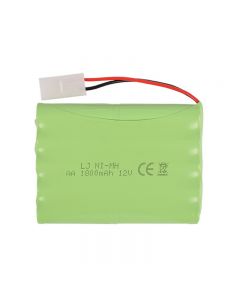AA Ni-MH 12V 1800mAh Batterie rechargeable pour jouet électrique de réservoir de voiture RC